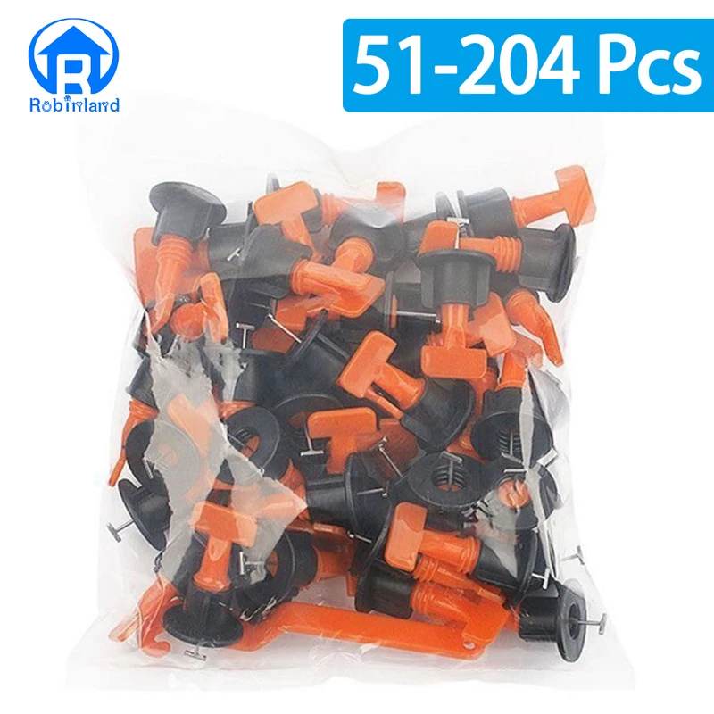 Ceramic Tile Floor - 51-204個入り フロアタイルレベリングシステム クリップ スペーサー 磁器セラミックレベラーキット タイル敷設用