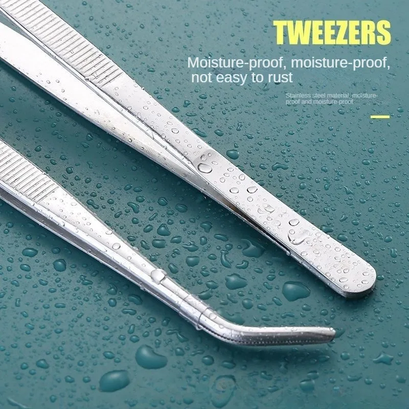 ステンレス多機能鋼エルボピンセット水族館クリップロングトング - Feeding Tong Stainless のレビューと価格