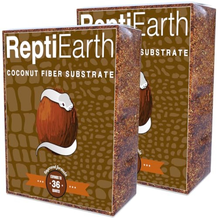 バイオアクティブなテラリウム用床材（ヘビ、トカゲ、カエル、タ - Substrate Coconut Fiber のレビューと価格