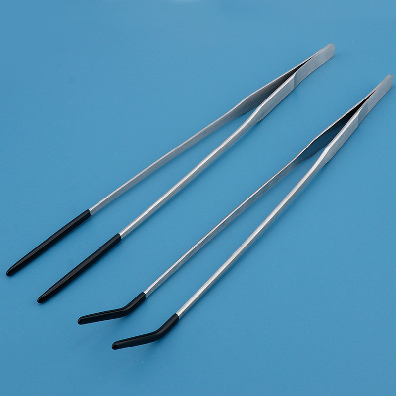 ステンレス鋼爬虫類用給餌トング ゴムチップ付き水槽用ストレー - Feeding Tong Stainless のレビューと価格