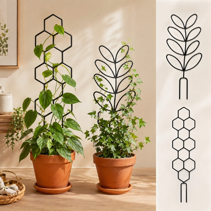 2/4個入り 植物サポート固定フレーム 亜鉛メッキ防錆プラス - Vine Climbing Plastic のレビューと価格