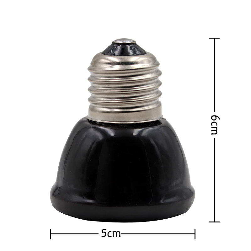黒ミニペット加熱ランプ赤外線セラミックエミッター熱電球ペット - Ceramic Heat Emitter のレビューと価格