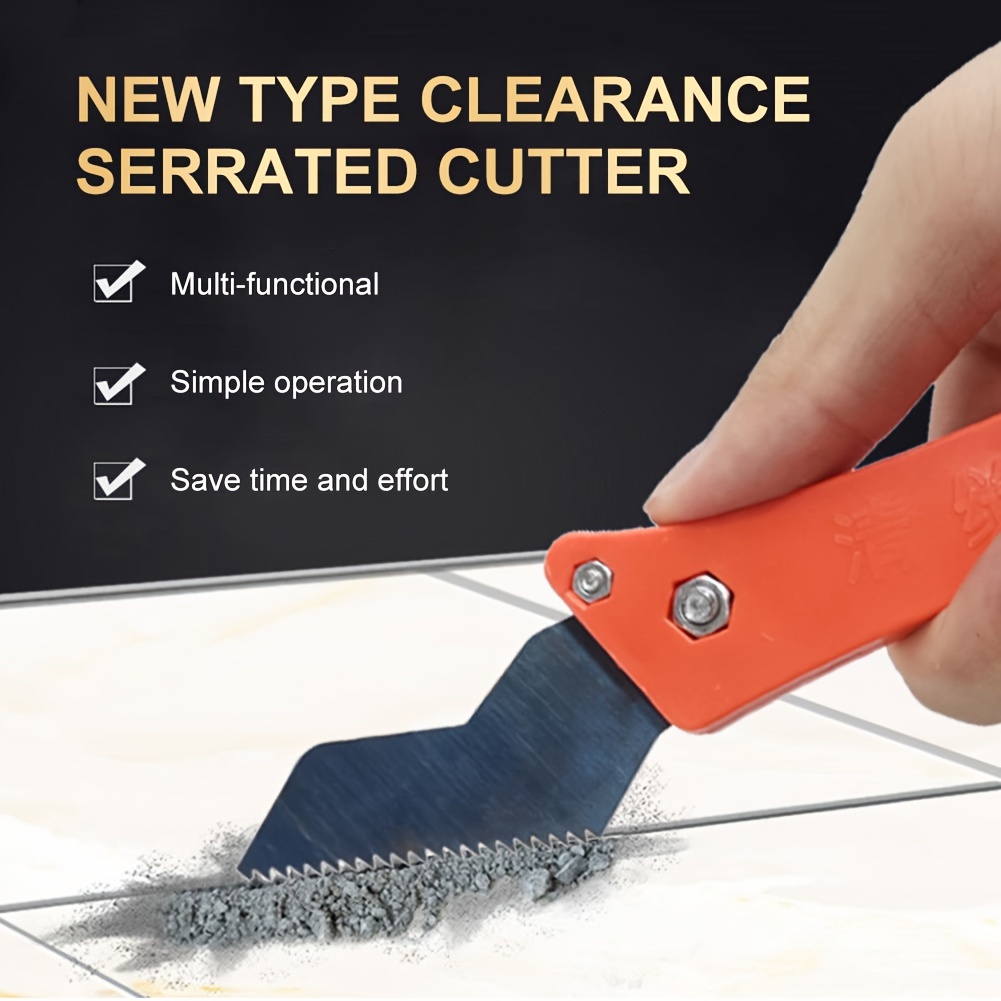 プロのセラミックタイルグラウトリムーバー鋸歯状シームクリーナ - Ceramic Tile Floor のレビューと価格