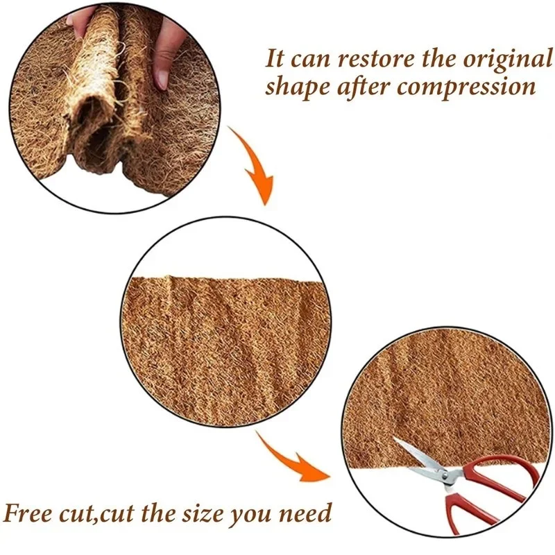 爬虫類用カーペット 天然ココナッツ繊維基質ライナー ペット装 - Substrate Coconut Fiber のレビューと価格